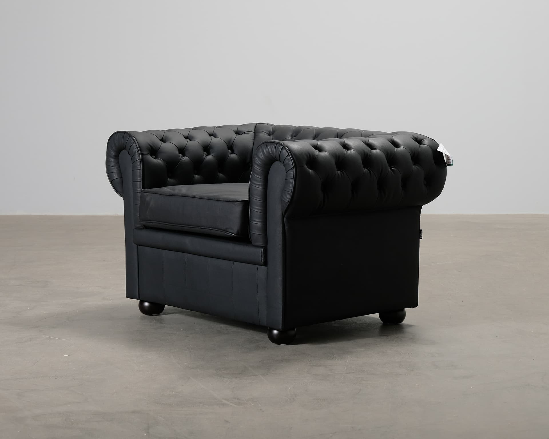 Chesterfield fåtölj svart Chesterfield fåtölj svart